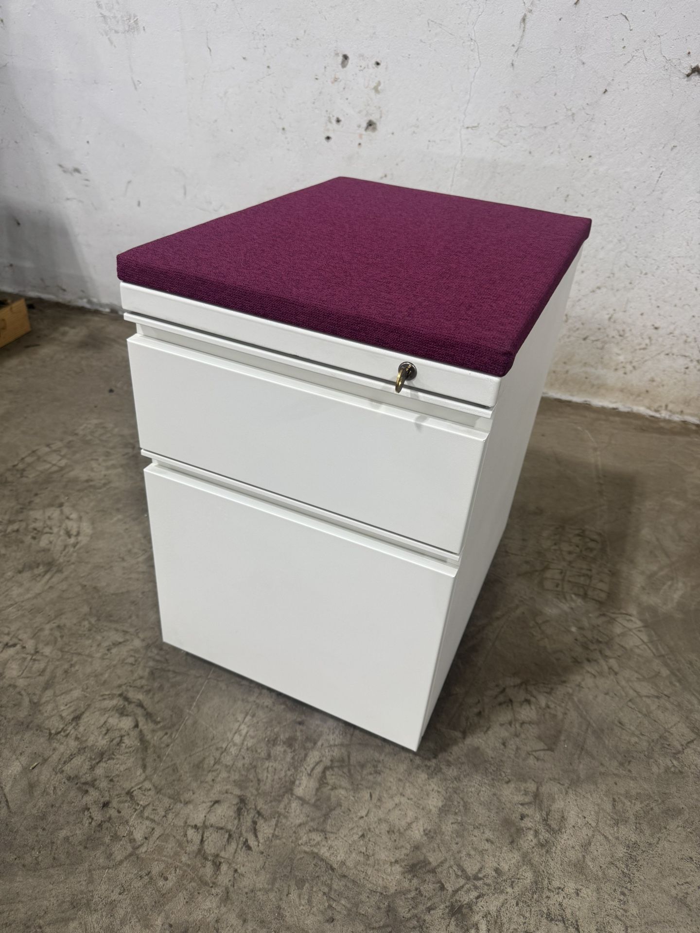 Rolling File Cabinet with Drawer Storage (Lockable)