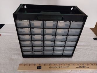 30-Drawer Plastic New Drawers Organizer Cabinet Storage
