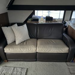 Wall Hugging Double sided Loveseat Recliner 