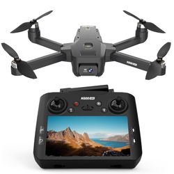 New GPS Drone with EIS Camera for Adults Beginners,4.5" HD LCD RC Screen,Al Track&Orbit Mode, Support SD Card Storage. Professional Auto Return, Drone