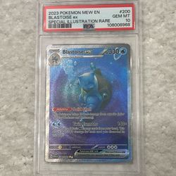 Pokemon Blastoise 151 PSA 10