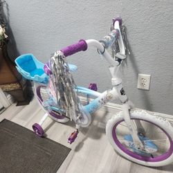 Huffy Bike Frozen Kids Girl 16 New Ready To Ride 