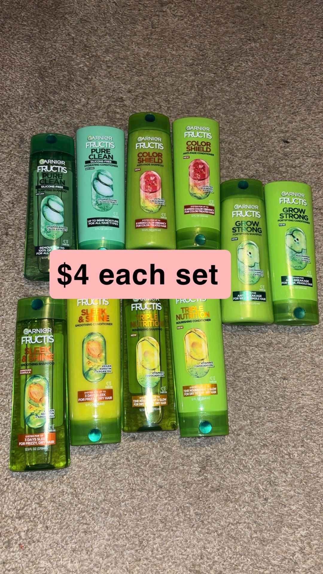 Garnier Hair Sets