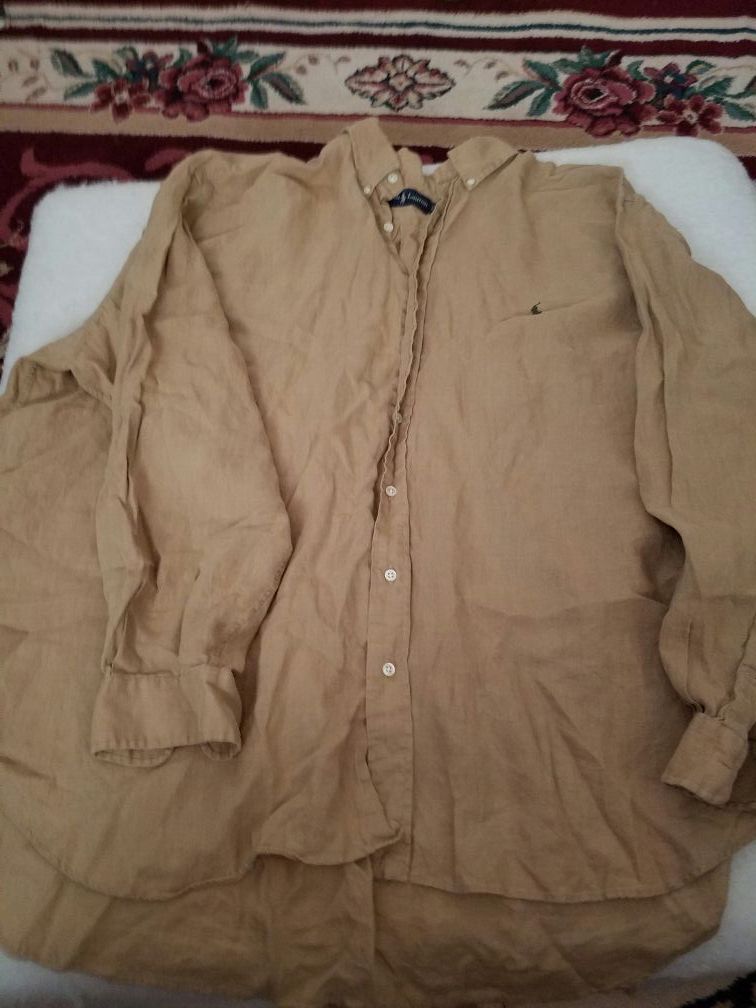3XB ralph lauren shirt