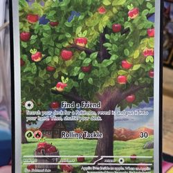 POKEMON Applin Illustration Rare 185/167 Sv06: Twilight Masquerade