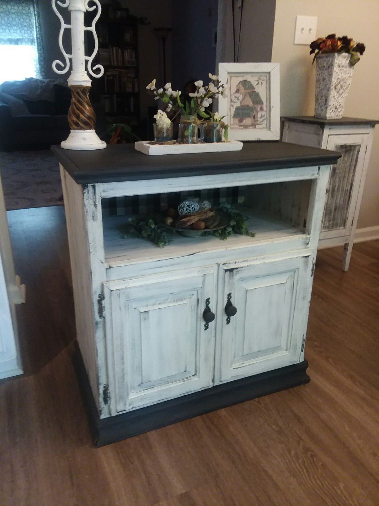 Farmhouse Accent table/ TV stand