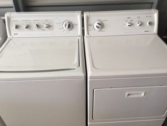 Kenmore elite top load washer and gas dryer combo!!! Like new Best quality and lowest price Only a few years old with a 90 day warranty 👌🏽👍🏽🍾 Deli