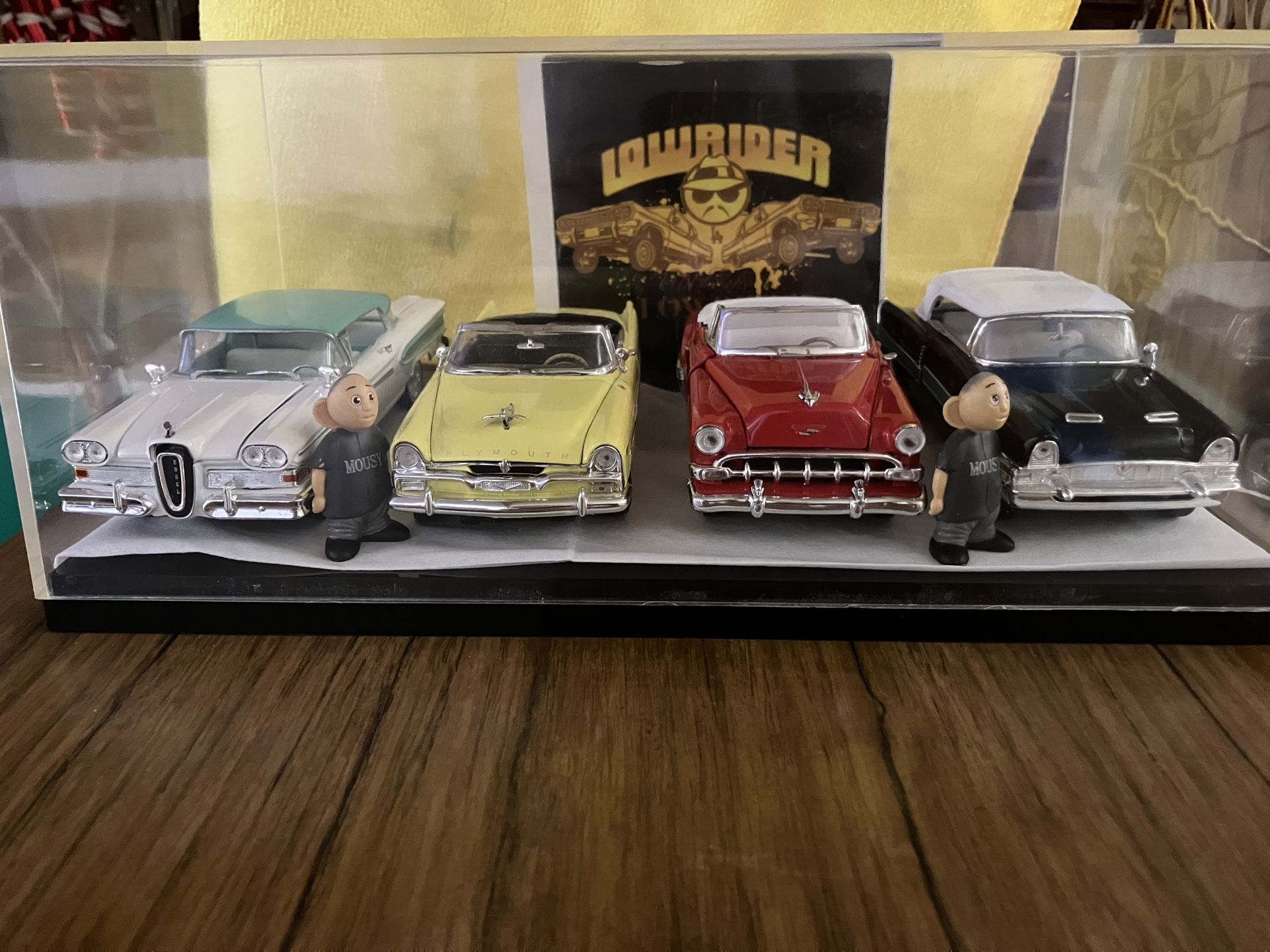 Diecast New Cars One Lot & Acrylic Case