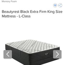 King Beauty Rest Extra Firm Bed 