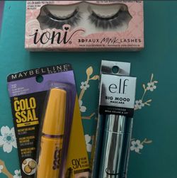 Makeup Bundle – Lashes, Mascara x2