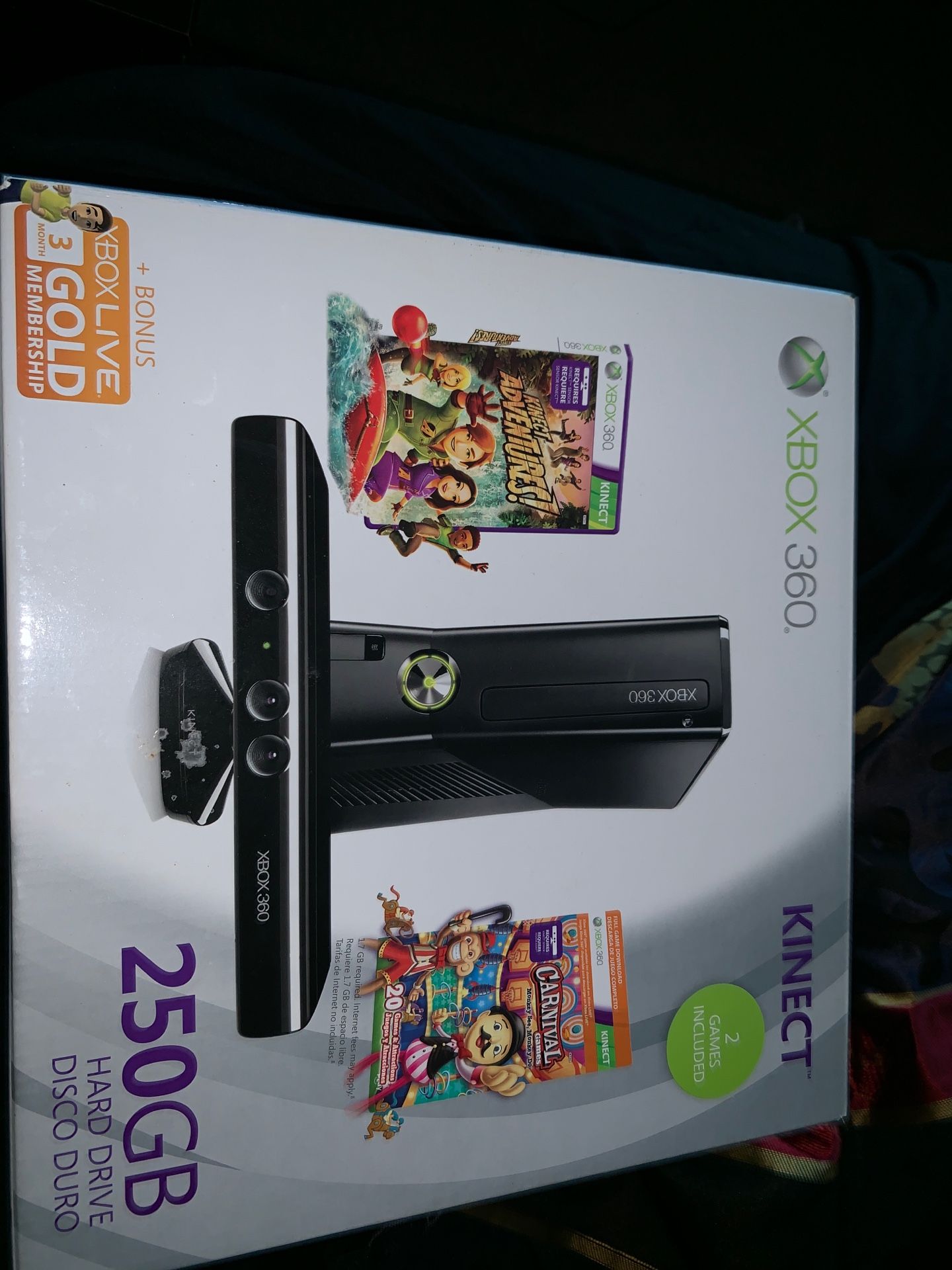 Xbox 360 with Xbox gold