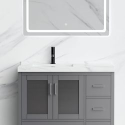 Bathroom vanity 40”