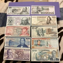 Billetes De Mexico De Colección 