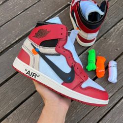 off white air jordan 1s  chicago many more colors available  