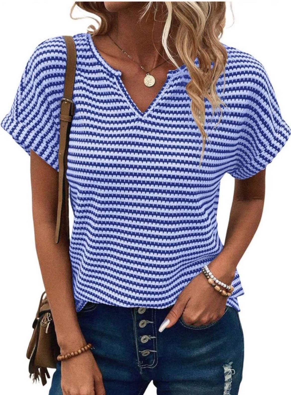 Casual womens summer top (sz:L)