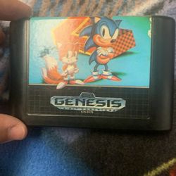 Sonic 2 Sega Genesis Game