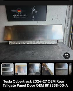 Tesla Cybertruck. Tailgate 2027 Oem