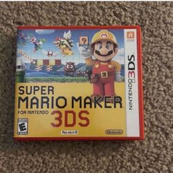 Super Mario Maker 3ds