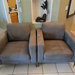Pair Of Matching Armchairs 