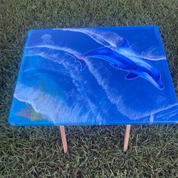 Dolphin Tv Tray Table 