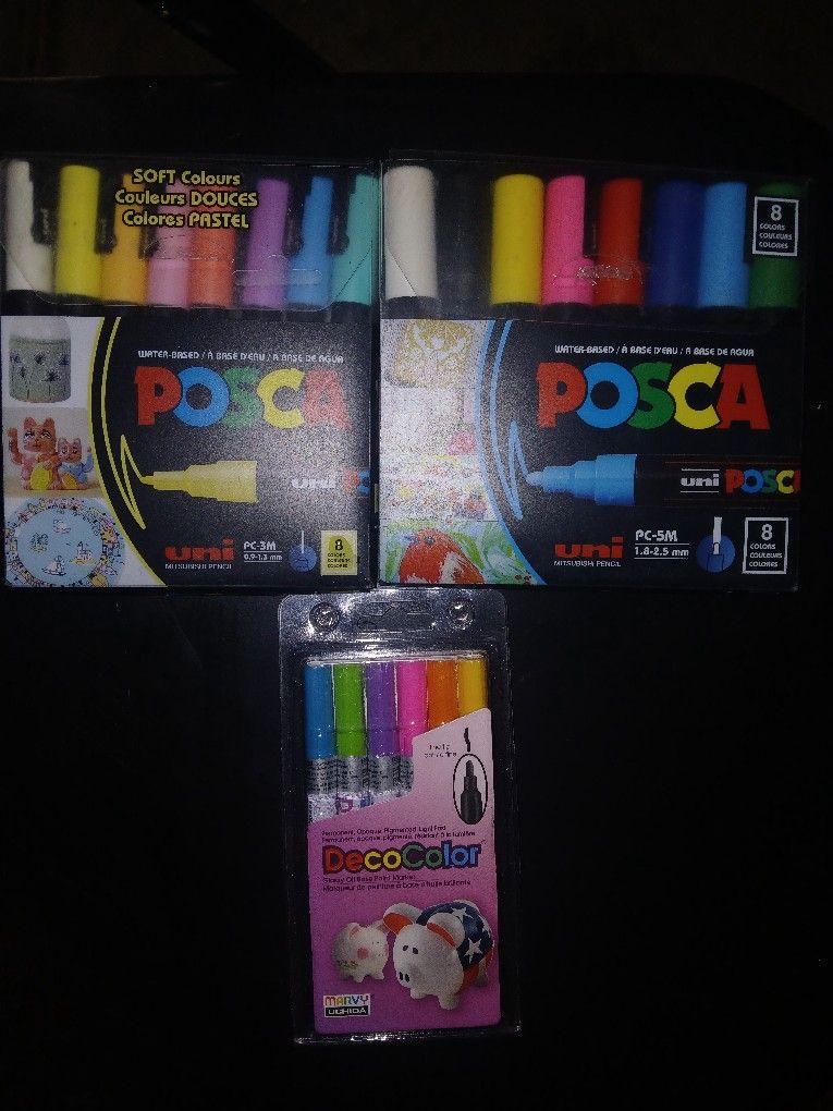 Posca/DecoColor Paint Markers 