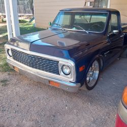 1969 Chevy C10 Limited Edition Factory Short Bed.has 455 Olds Engine   Headers Edelbrock 750 Cfm Carb Dump Bed Kit 4 Corner Air Ride 