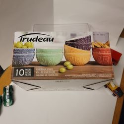 10 Piece Porcelain Bowls