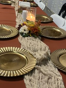 Gold Charger Plates
