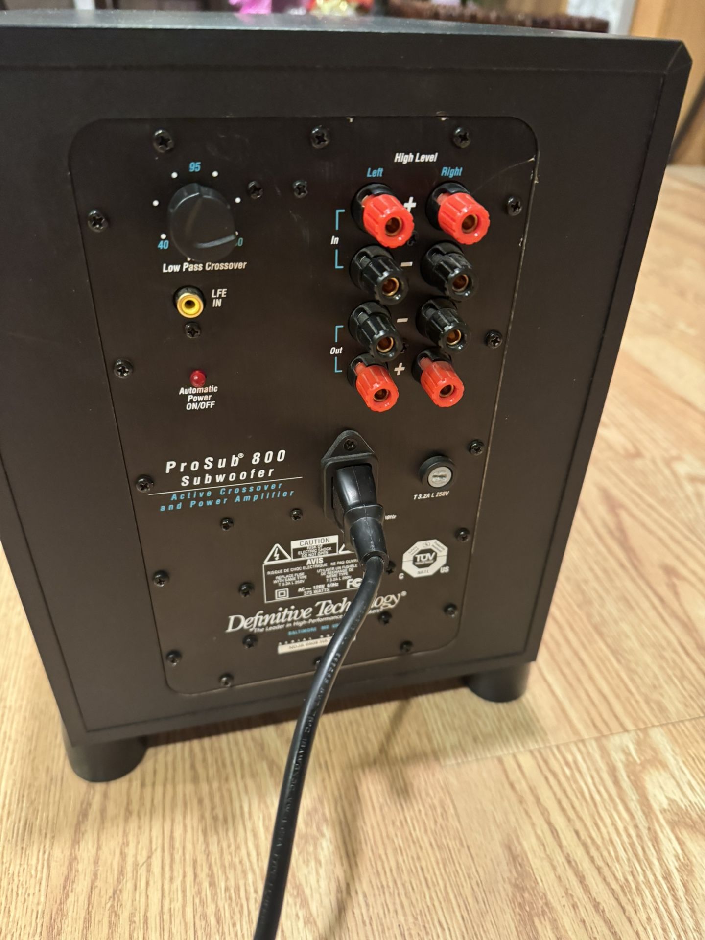 Definitive Technology ProSub 800 Subwoofer