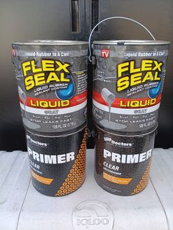 Elmer’s Wood Glue, Jackhammer, Flex Seal, Primer,