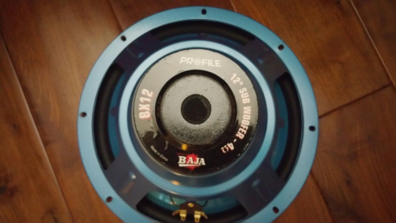 Profile BAJA BX12 inch subwoofer
