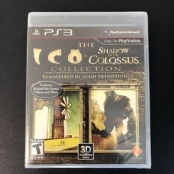 ICO and Shadow of Colossus Collection for PS3 