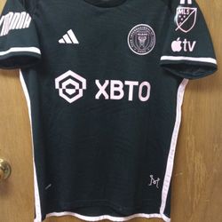 Inter Miami 2024 Adidas Away Jersey with Messi #10 Size Small (SLIM FIT)