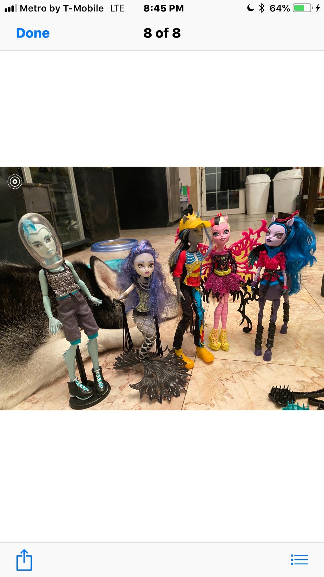 Monster high dolls