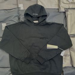 Essentials hoodie black