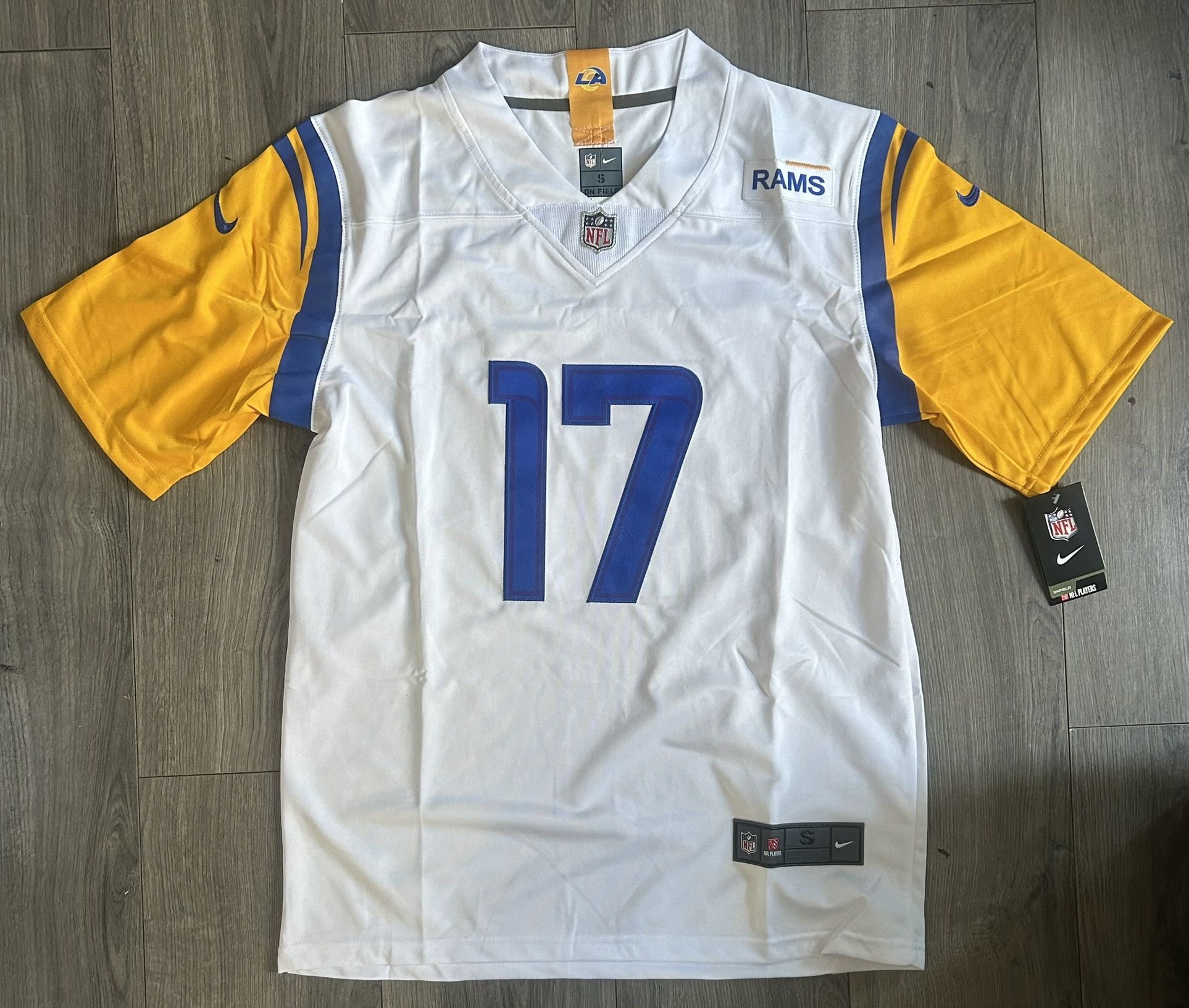 Los Angeles Rams Adams White Jersey