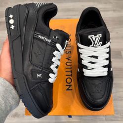 Louis Vuitton LV Trainers Black & White Sneaker