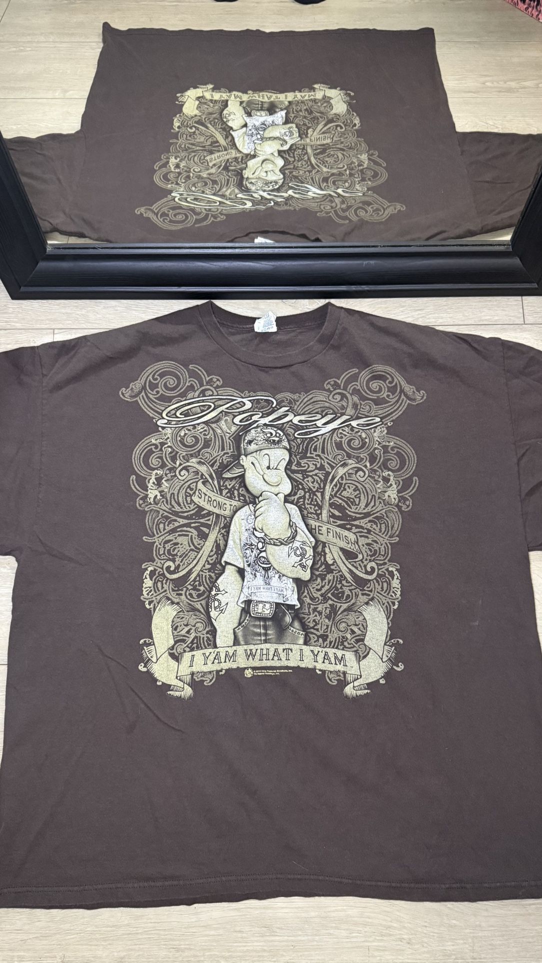 Vintage / Y2K Popeye The Sailor Hip Hop Shirt