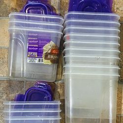 $5! 32 Piece Set: Sure Fresh Clip Lock Storage Containers with Lids - 50 fl oz 