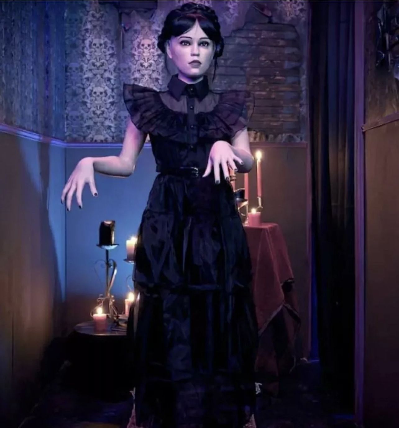 5ft Wednesday Raven Dance Animatronic Animated Doll Addams Family - Lowes 2024