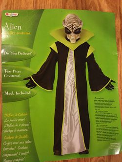 Child size 7-8 Alien costume