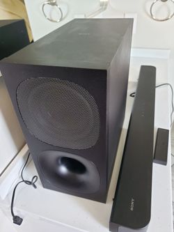 Sony 2.1-ch Bluetooth Soundboard Speaker System with Wireless Subwoofer. 330 Watts Power.