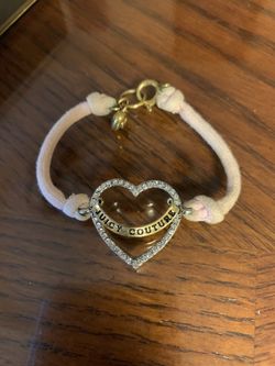 Juicy couture pink bracelet