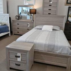 New 4pc Bedroom Set In Box 📦 Buy Now Pay Later $39 Down No Credit Needed