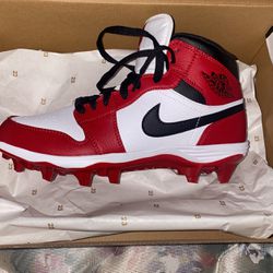 jordan 1 mid boy cleats 