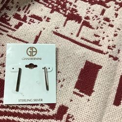 Giani Bernini Sterling Silver Earrings New Retail $55