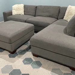 Costco Sectional with Ottoman