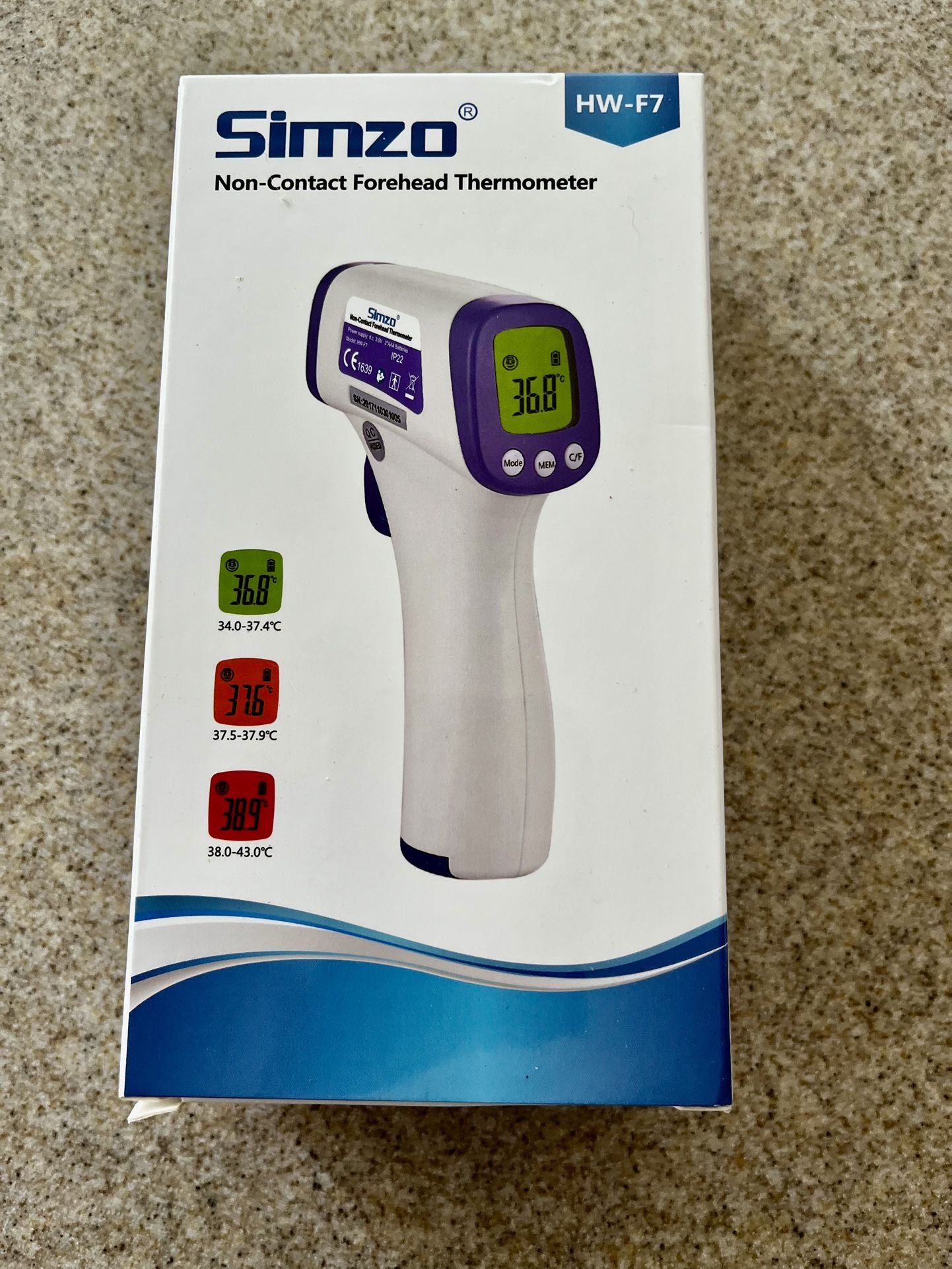 Non-contact infrared digital thermometer