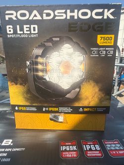 Road shock 6” LED Head Lamps 7400 Lumens