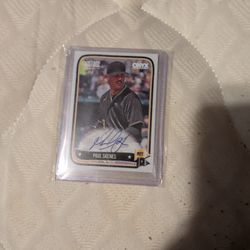 Paul Skenes Onyx Vintage Auto 